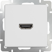 Розетка HDMI Werkel WL01-60-11 Белая - купить в Астане