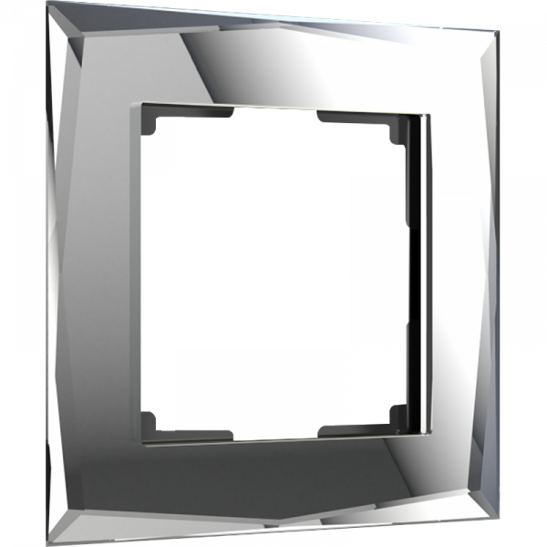 Рамка на 1 пост Werkel WL08-Frame-01 Diamant Зеркальные - купить в Астане