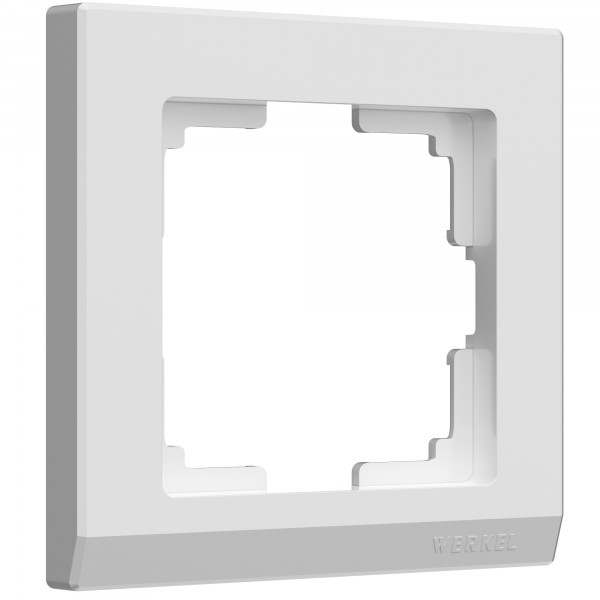 Рамка на 1 пост Werkel WL04-Frame-01 Stark (белый) - купить в Астане